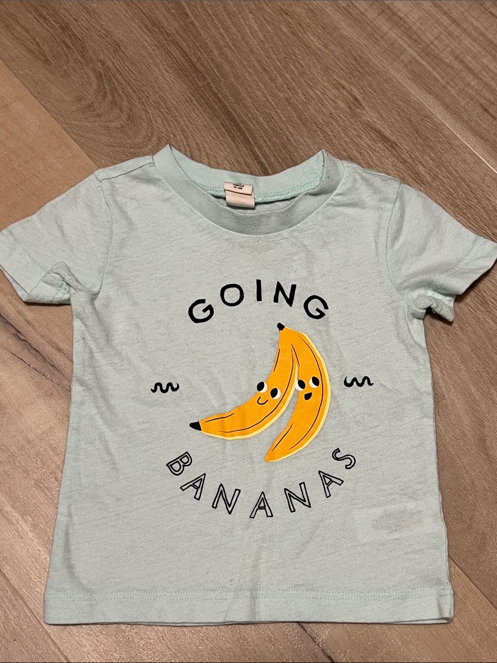 Tucker & Tate Going Bananas Graphic Tee - Light Mint 12 M